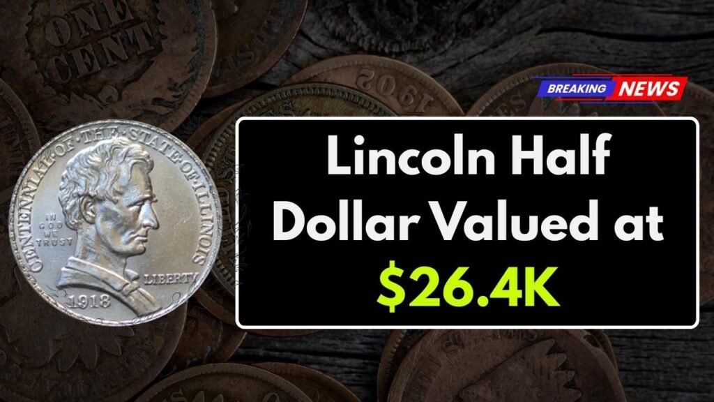 Lincoln Half Dollar Valued at $26.4K
